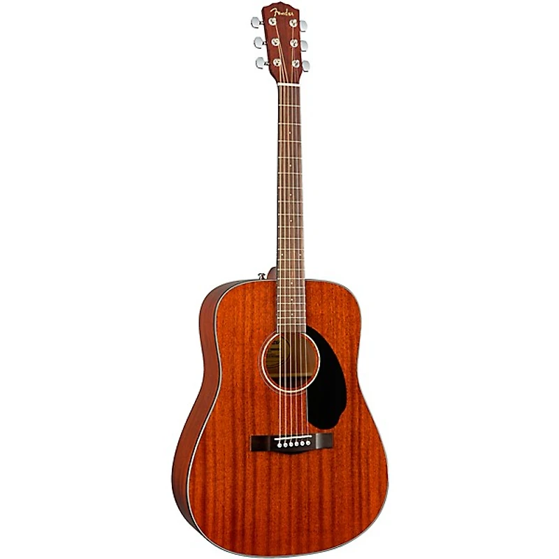 Fender CD-60S All-Mahogany Dreadnought Acoustic Guitar - Natural