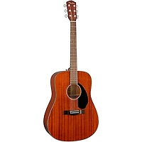 Fender CD-60S All-Mahogany Dreadnought Acoustic Guitar - Natural