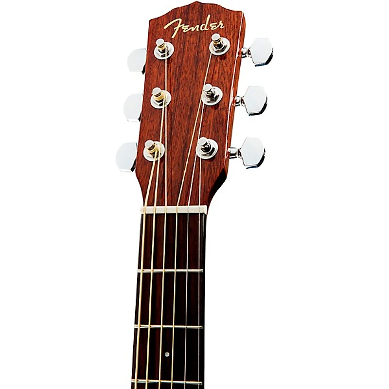 Fender CD-60S All-Mahogany Dreadnought Acoustic Guitar - Natural