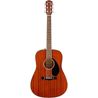 Fender CD-60S All-Mahogany Dreadnought Acoustic Guitar - Natural