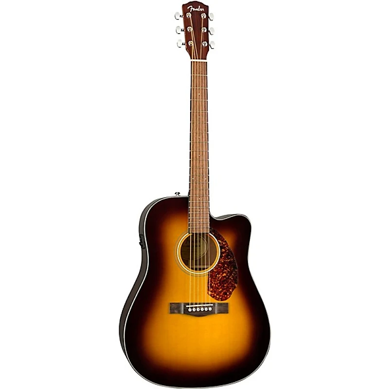 Fender CD-140SCE Dreadnought Acoustic-Electric Guitar With Case