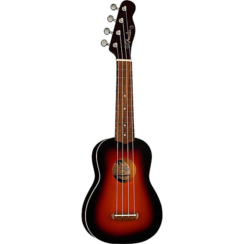 Fender Venice Soprano Ukulele Walnut Fingerboard