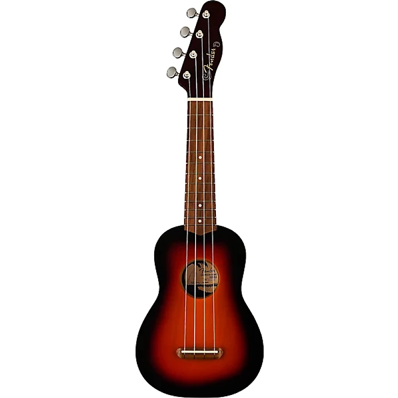 Fender Venice Soprano Ukulele Walnut Fingerboard
