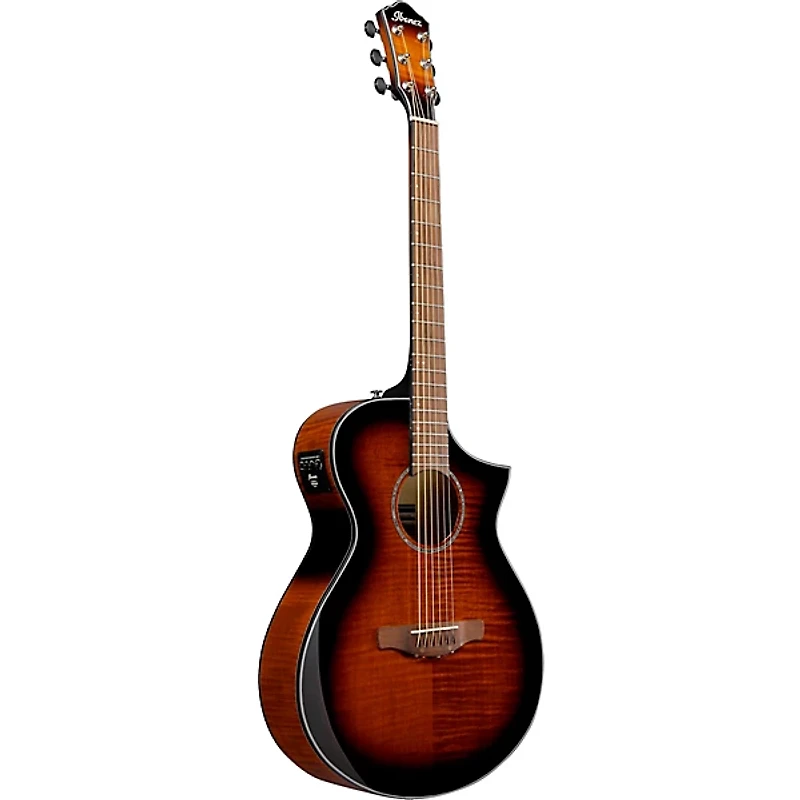 Ibanez AEWC400 Comfort Acoustic-Electric Guitar Amber Sunburst