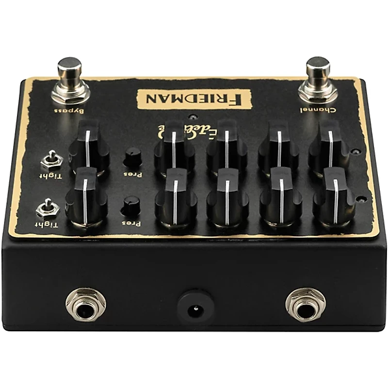 Friedman BE-OD Deluxe Dual Brown Eye Overdrive Effects Pedal