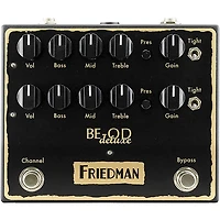 Friedman BE-OD Deluxe Dual Brown Eye Overdrive Effects Pedal