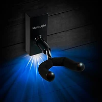 MuzicLight Guitar Wall Hanger - Blue