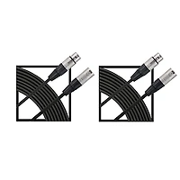 Livewire Essential XLR Microphone Cable 25' 2-Pack