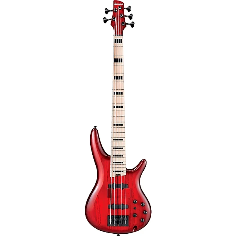 Ibanez ANB205 Adam Nitti Signature 5-String Bass Transparent Wine Red Burst