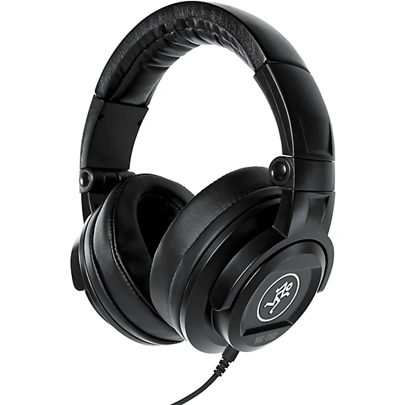 Mackie MC-250 Professional Closed-Back Headphones Black