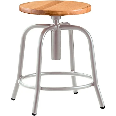 National Public Seating Height Adjustable Designer Stool