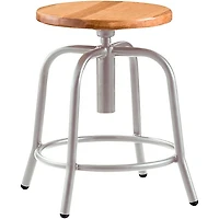 National Public Seating Height Adjustable Designer Stool