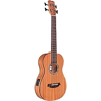 Cordoba Mini II Bass MH-E Travel Bass Guitar Natural