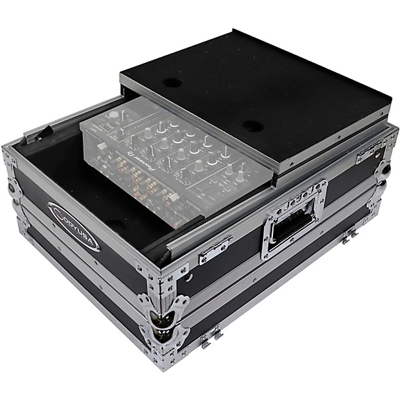 Odyssey FZGS12MX1XD Flight Zone Low Profile Glide Style Series Universal 12" Format DJ Mixer Case