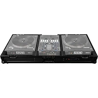 Odyssey FZRANE1272WBL Black DJ Battle Coffin for Rane Seventy-Two and Twelve