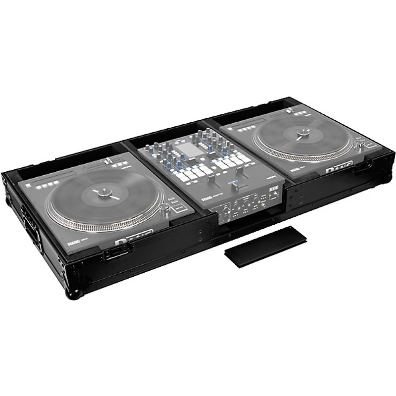 Odyssey FZRANE1272WBL Black DJ Battle Coffin for Rane Seventy-Two and Twelve