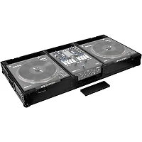 Odyssey FZRANE1272WBL Black DJ Battle Coffin for Rane Seventy-Two and Twelve