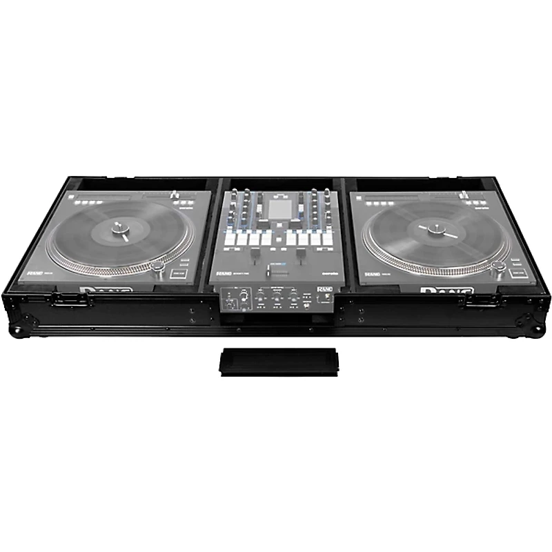 Odyssey FZRANE1272WBL Black DJ Battle Coffin for Rane Seventy-Two and Twelve