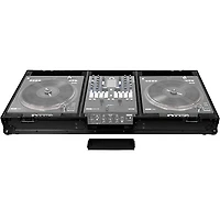 Odyssey FZRANE1272WBL Black DJ Battle Coffin for Rane Seventy-Two and Twelve