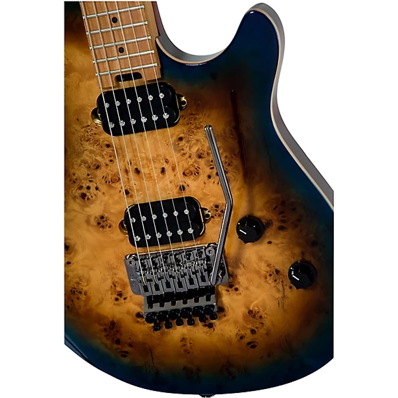EVH Wolfgang Standard Exotic Burl Electric Guitar Midnight Sunset