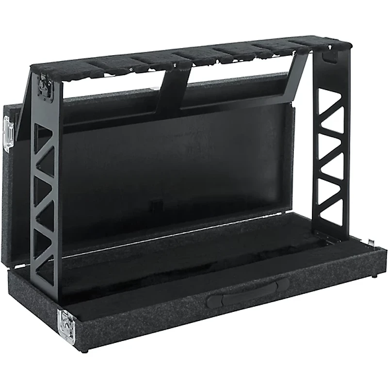 Gator GTRSTD6 Compact Rack Style Six (6) Guitar Stand that Folds Into Case