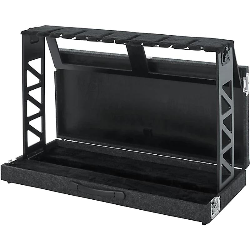 Gator GTRSTD6 Compact Rack Style Six (6) Guitar Stand that Folds Into Case