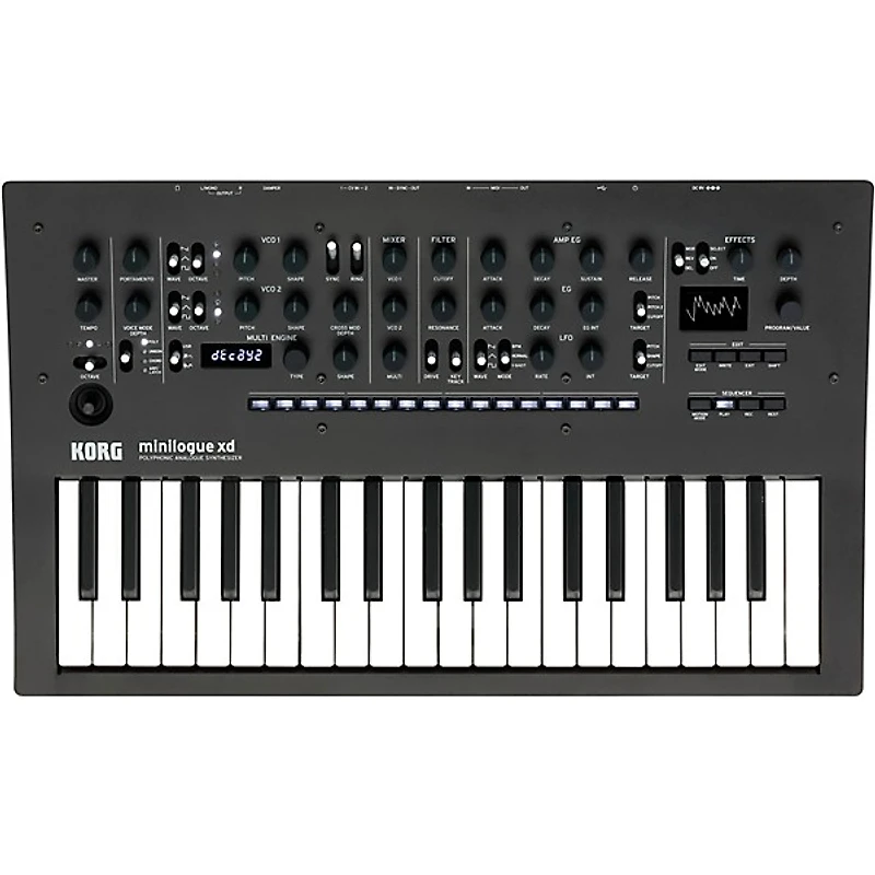 KORG minilogue xd Polyphonic Analog Synthesizer - Black