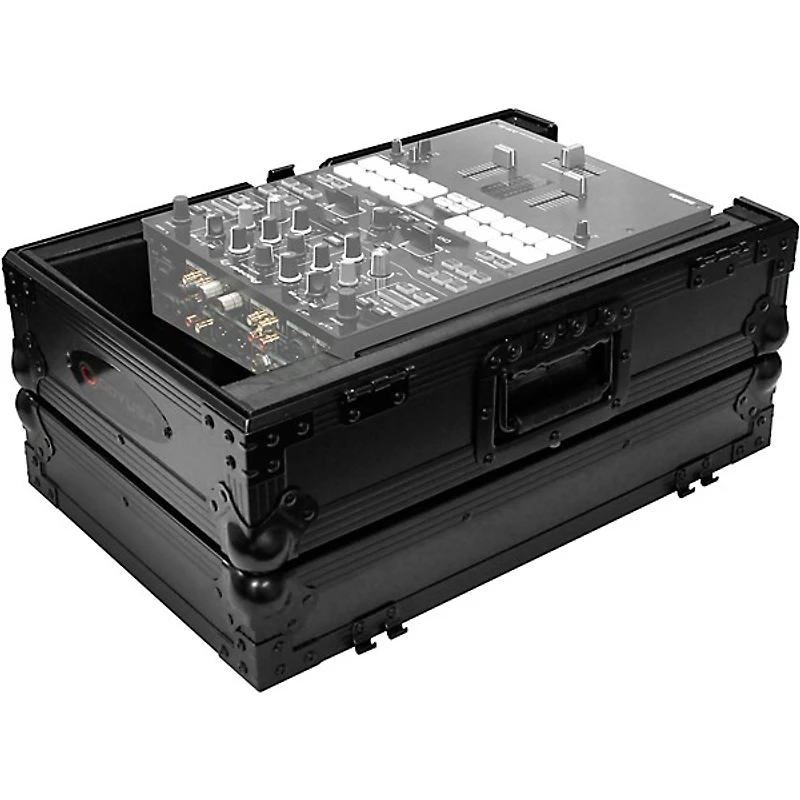 Odyssey FZ10MIXXDBL Black Label Flight Case for DJM-S9 and 10" DJ Mixers
