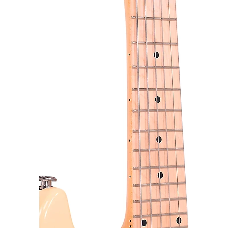 Gold Tone GME-6 Electric Solidbody 6-String Mando Guitar Cream Gloss