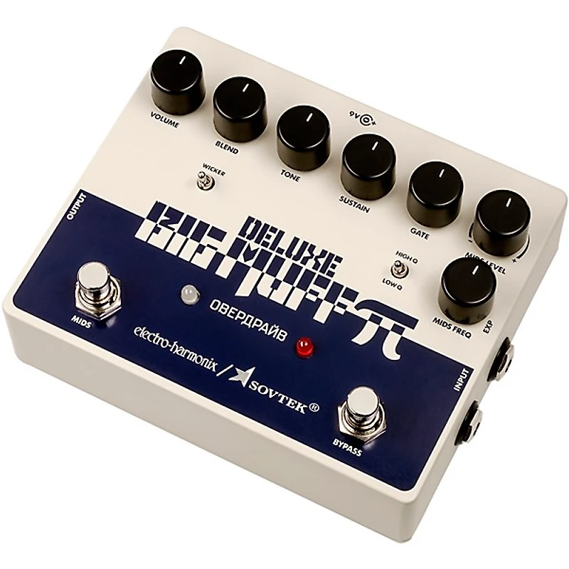 Electro-Harmonix Sovtek Deluxe Big Muff Pi Distortion/Sustainer Effects Pedal