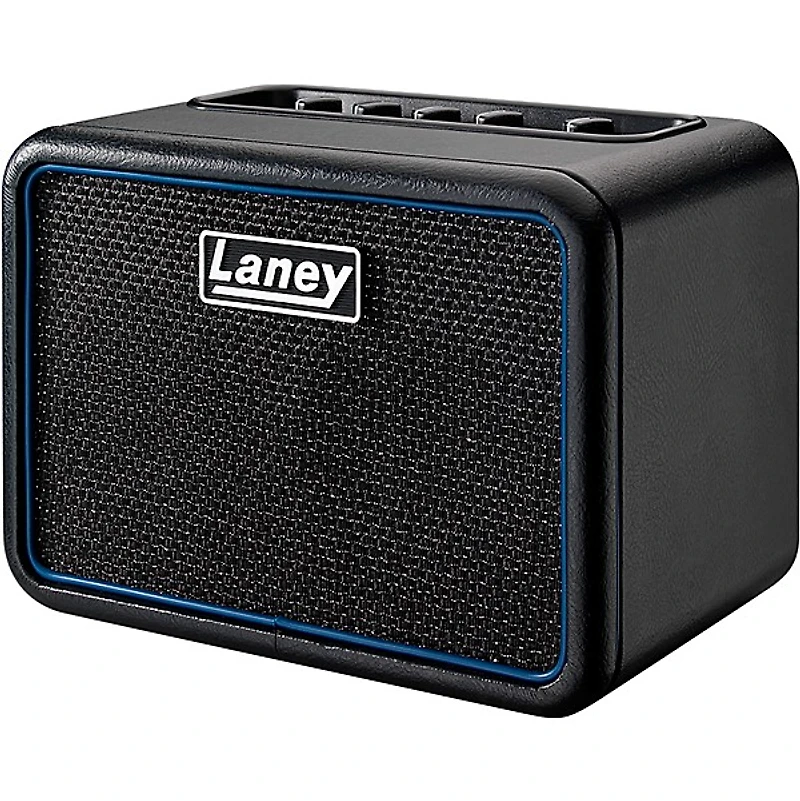 Laney MINI-BASS-NX 6W 2x3 Bass Combo Amp Black and Blue