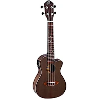 Ortega RUDAWN Earth Series Concert Ukulele Transparent Tequila Sunburst