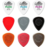 Dunlop Variety Flex/Flow/Prime Grip Pick Pack MD/HV 18 Pack