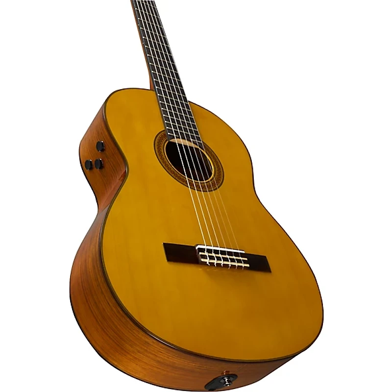 Yamaha CG-TA TransAcoustic Nylon-String Acoustic-Electric Guitar Gloss Natural