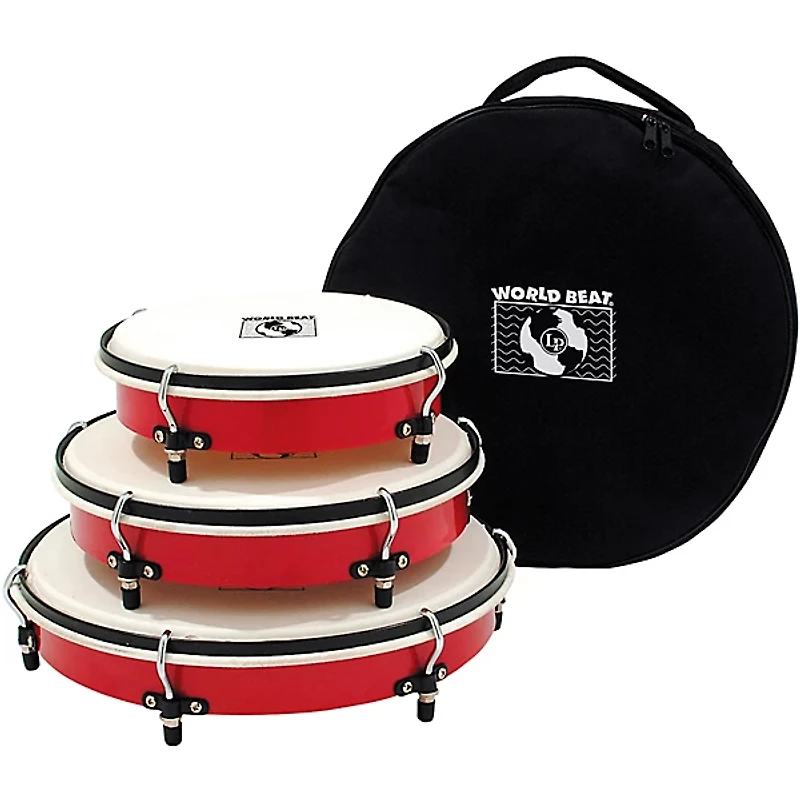 LP World Beat Plenera Drum Set with Bag