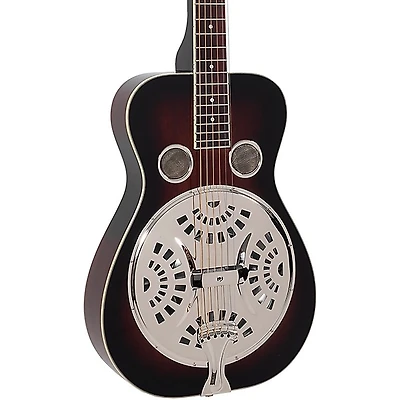 Recording King RR-36S-VS Maxwell Series Square Neck Resonator Guitar Vintage Sunburst