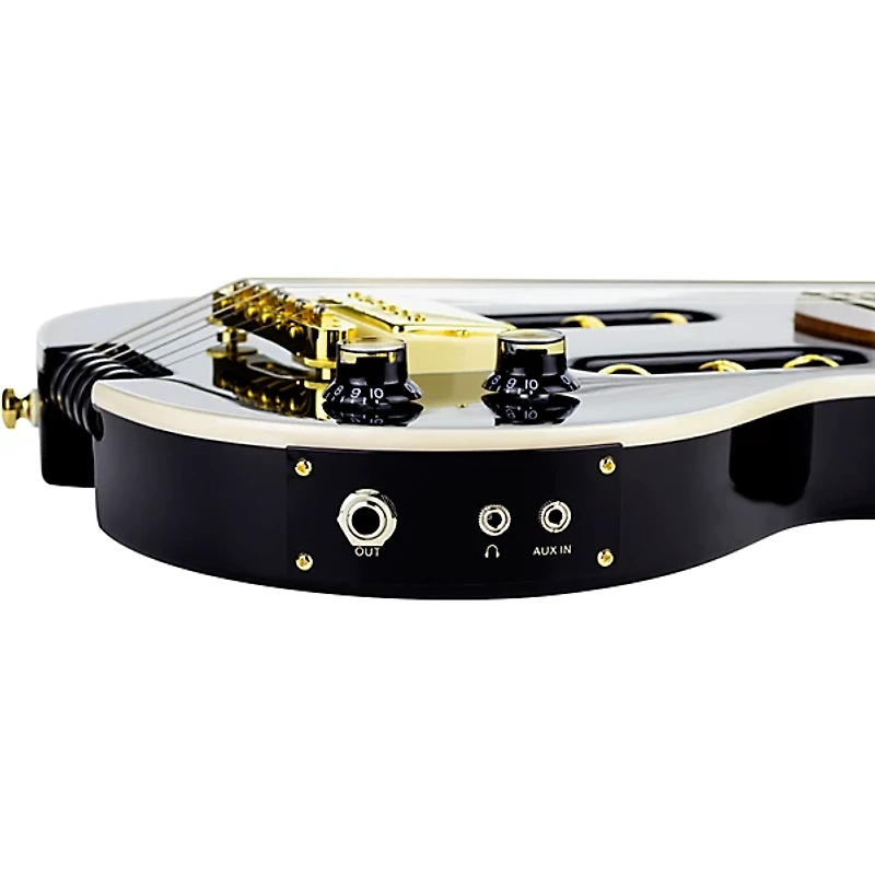 Traveler Guitar EG-1 Custom Electric Travel Guitar - Gloss Black