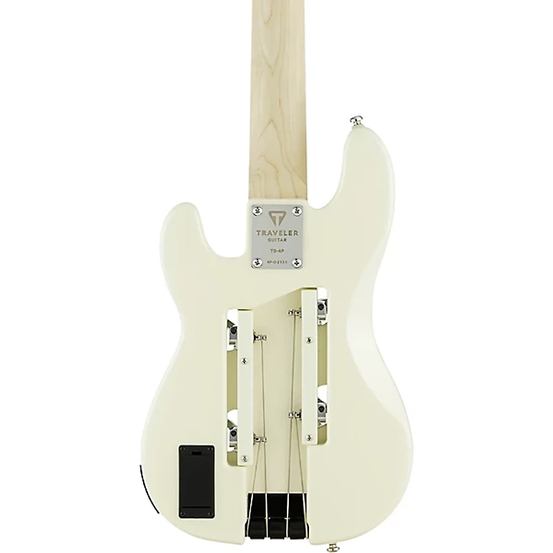 Traveler Guitar TB-4P Electric Travel Bass Pearl White