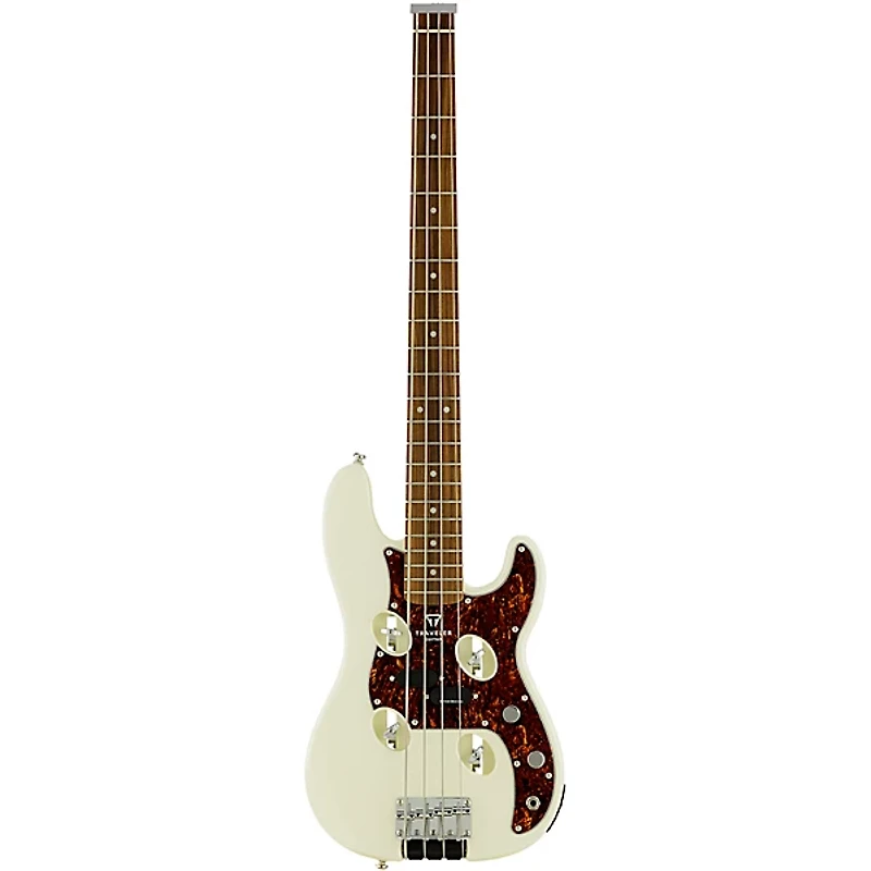 Traveler Guitar TB-4P Electric Travel Bass Pearl White