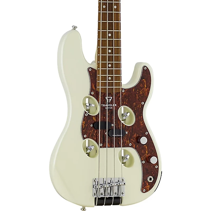 Traveler Guitar TB-4P Electric Travel Bass Pearl White