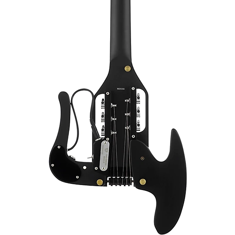 Traveler Guitar Pro-Series Mod-X Hybrid Travel Guitar Matte Black