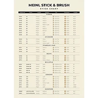 Meinl Stick & Brush Hybrid Hickory Drum Sticks