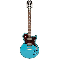 D'Angelico Deluxe Series Atlantic Brandon Niederauer Electric Guitar Sonic Blue