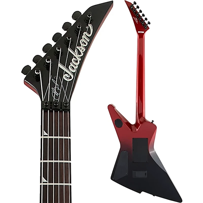 Jackson Pro Series Signature Phil Demmel Demmelition Fury PD Electric Guitar Red Tide Fade