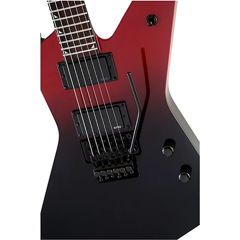 Jackson Pro Series Signature Phil Demmel Demmelition Fury PD Electric Guitar Red Tide Fade