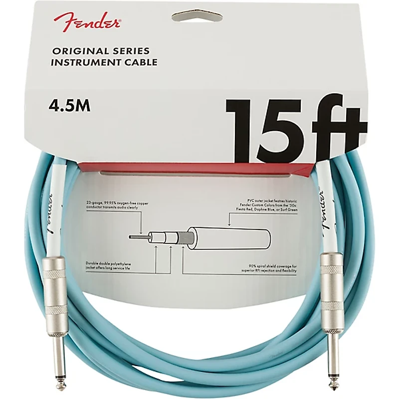Fender Original Series Straight to Straight Instrument Cable