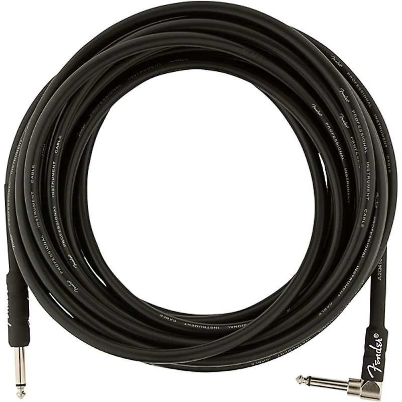 Fender Professional Series Straight to Angle Instrument Cable