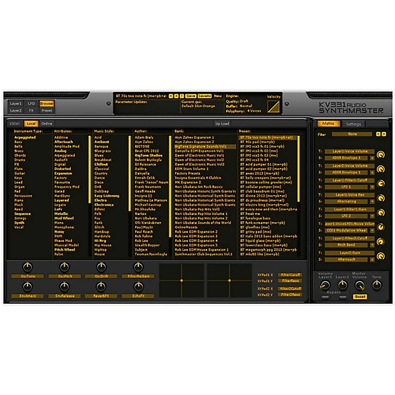 KV331 Audio Everything Bundle Upgrade From SynthMaster One