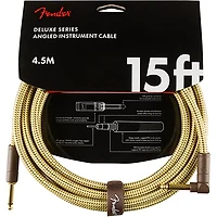 Fender Deluxe Series Straight to Angle Instrument Cable -