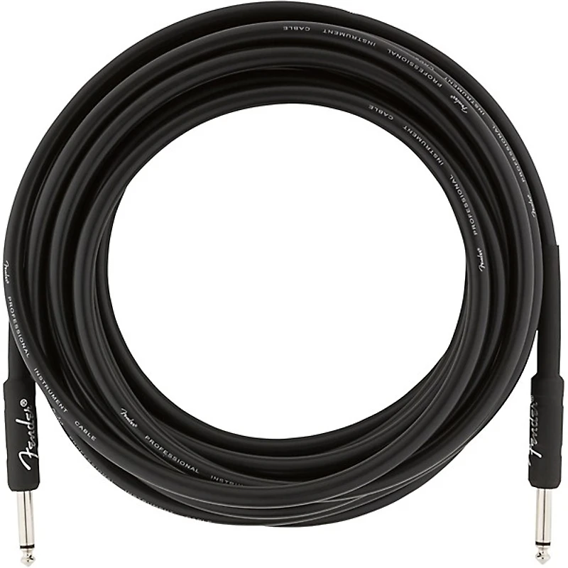 Fender Professional Series Straight to Straight Instrument Cable -